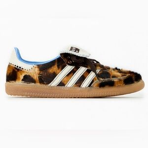 NWT adidas x Wales Bonner Samba Pony Leopard Shoes